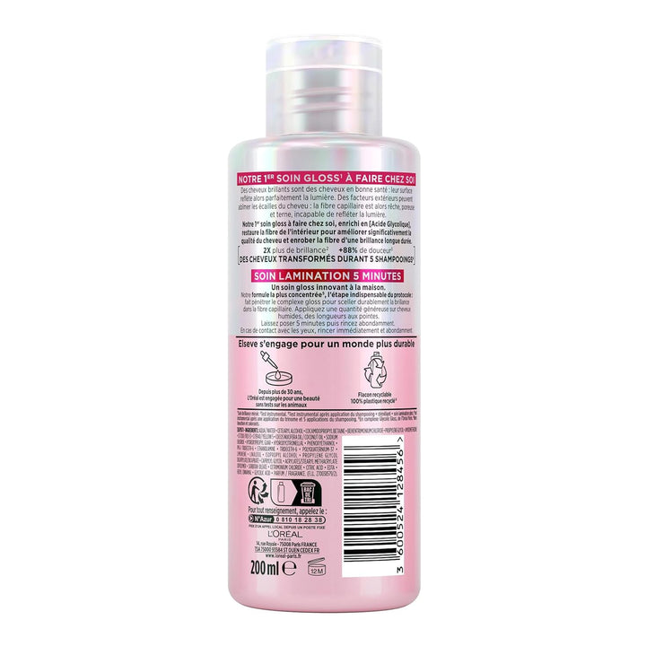 L'Oréal Paris - Komplette Haarpflegeroutine für trübes Haar - Shampoo + Entwirrung + Lamination Pfle