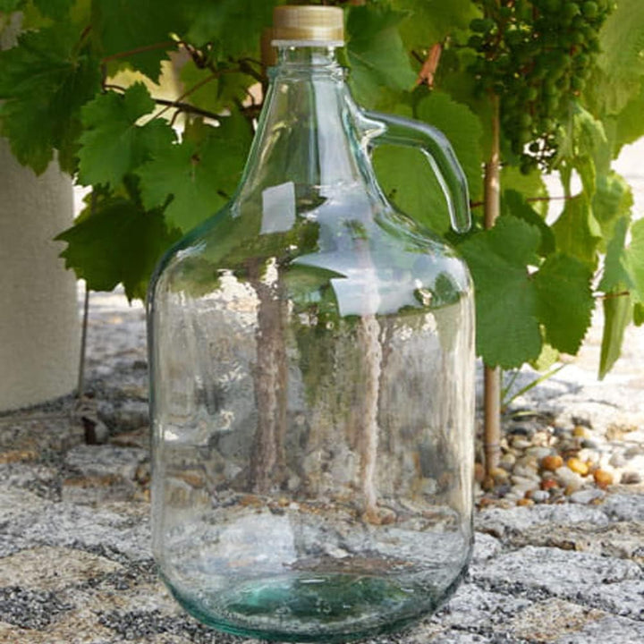 Demijohn 5 l (5000 ml) mit Schraubverschluss – Airlock, Bung Gärflasche Cider Carboy 1 Gallone, Wein