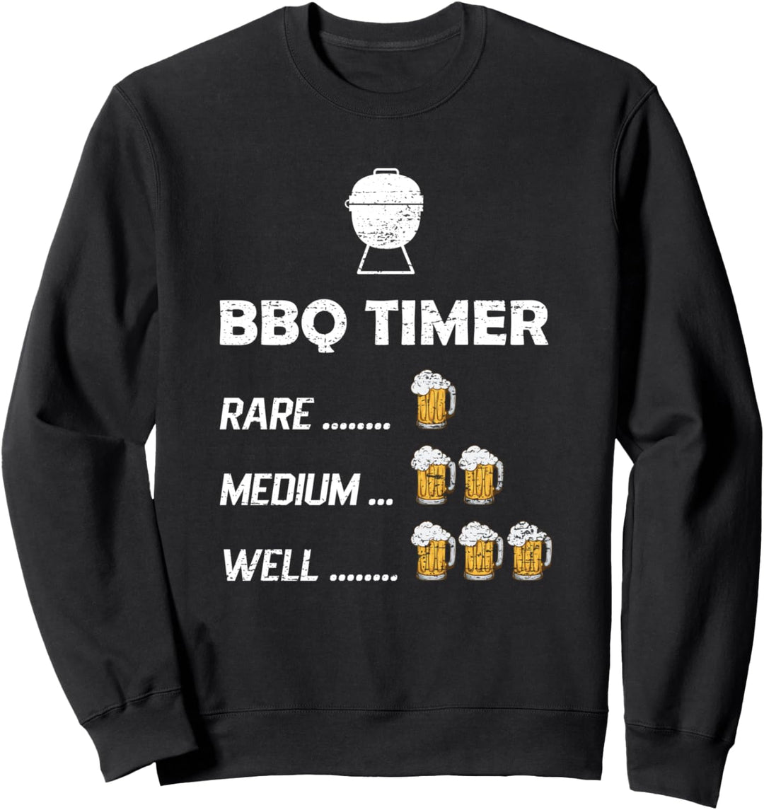 Funny BBQ Design! For Fans of Smoking, Grilling and Barbecue Sweatshirt