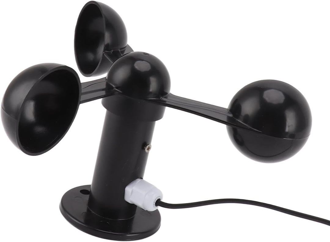 Windgeschwindigkeits-Anemometerbecher, 8 M Wasserdichtes Kabel, Drei Becher, Windgeschwindigkeitssen