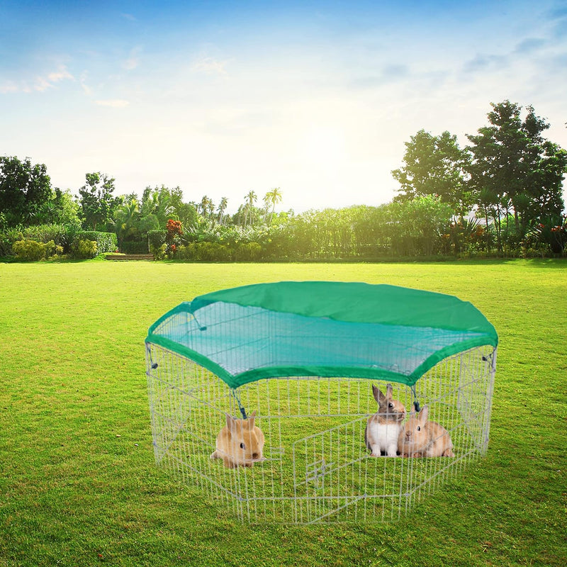 MaxxPet Kaninchenstall mit Parcours – Kaninchenstall – Kaninchenstall – Käfig für Kaninchen (80 x 75