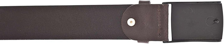 MUSTANG Herren Ledergürtel MG2102L15 40mm Gürtelbreite Braun Schwarz 80-115cm W100 Dunkelbraun (691)