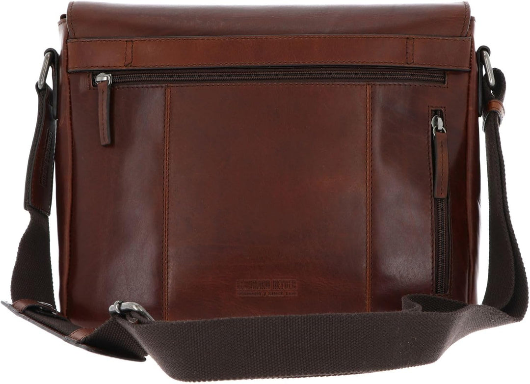 Leonhard Heyden Roma Umhängetasche 32 cm Braun, Braun