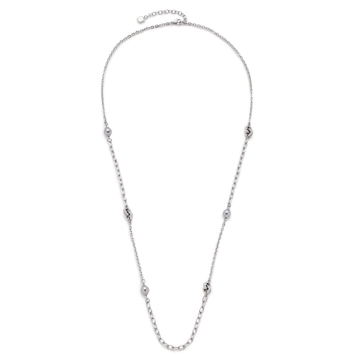 JEWELS BY LEONARDO Damen-Kette ohne Anhänger Edelstahl Glas 016978