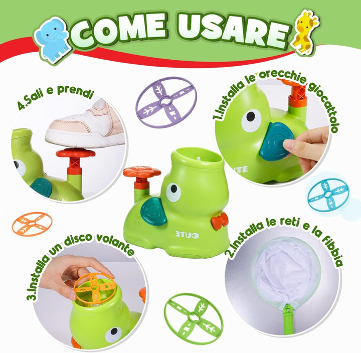 Adeokay Outdoor Spiele für Kinder Spielzeug ab 3-10 Jahre Junge Mädchen,Propeller Spielzeug Kinder G