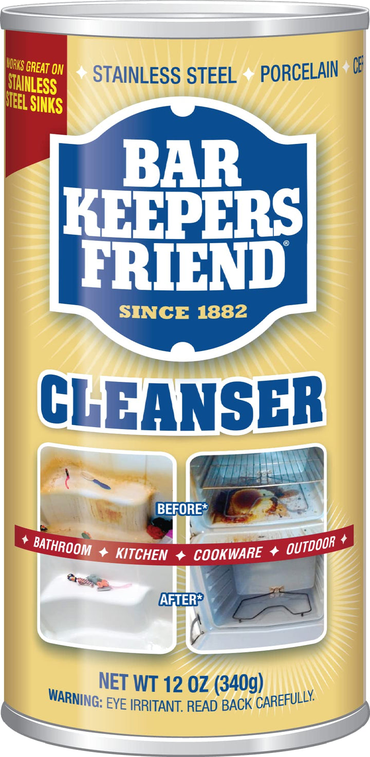 BARKEEPER Friend Cleanser, 12 oz (340 g)