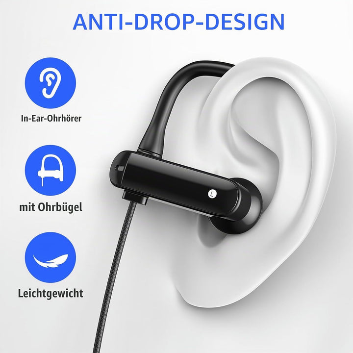 USB C Kopfhörer für Samsung A57 A37 Galaxy A55 A36 S26,In Ear Typ C Headset | USB C Anschluss Ohrhör