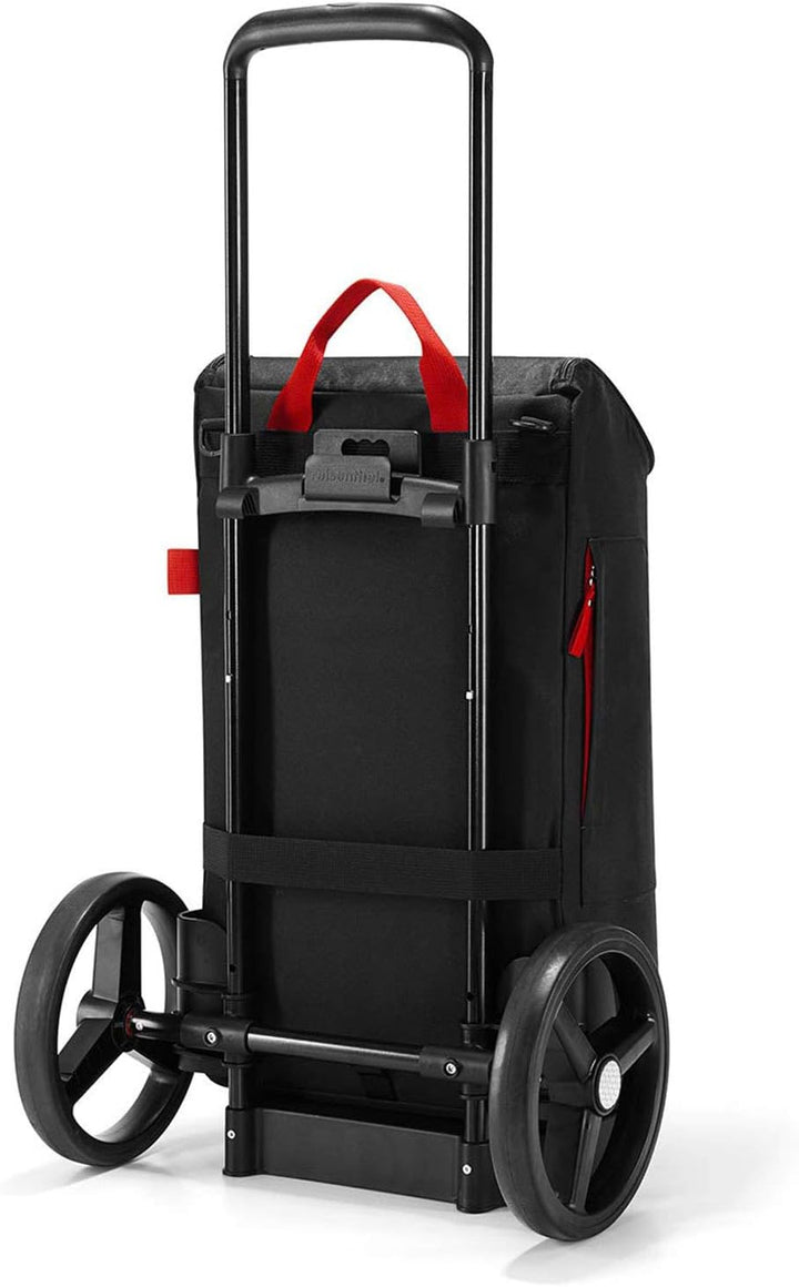 reisenthel citycruiser Rack + citycruiser Bag 45 l Einkaufstrolley schwarz + Promo Zugabe