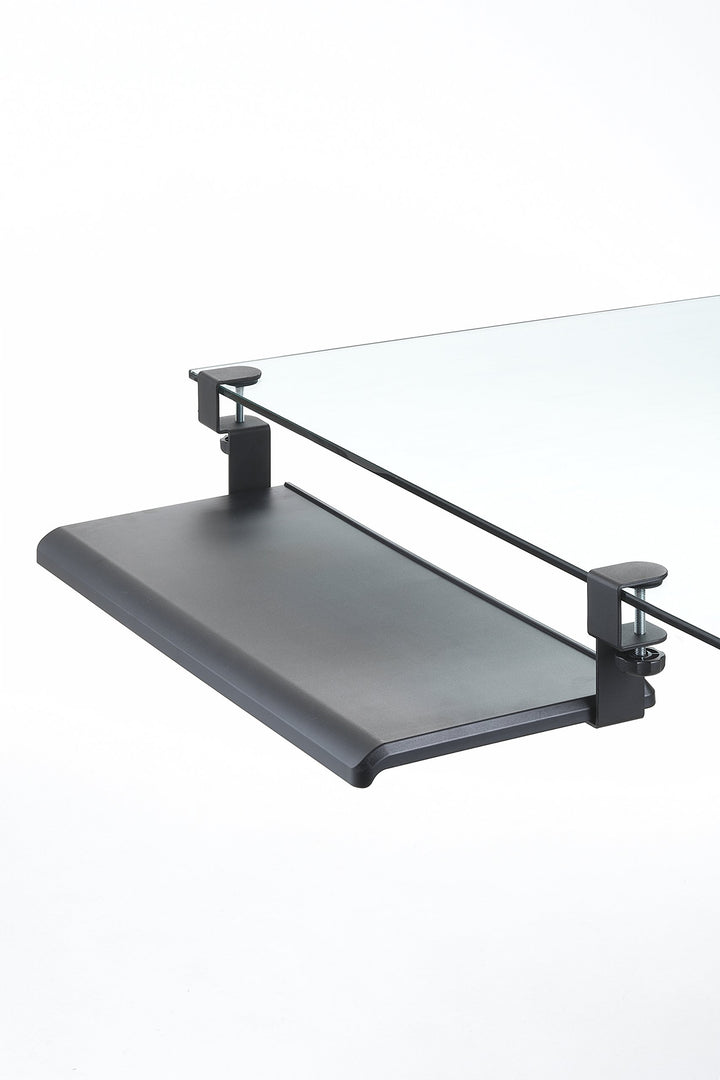 Exponent 51207 Tastatur Manager Ablage mit Tischklemme schwarz (Deutsches