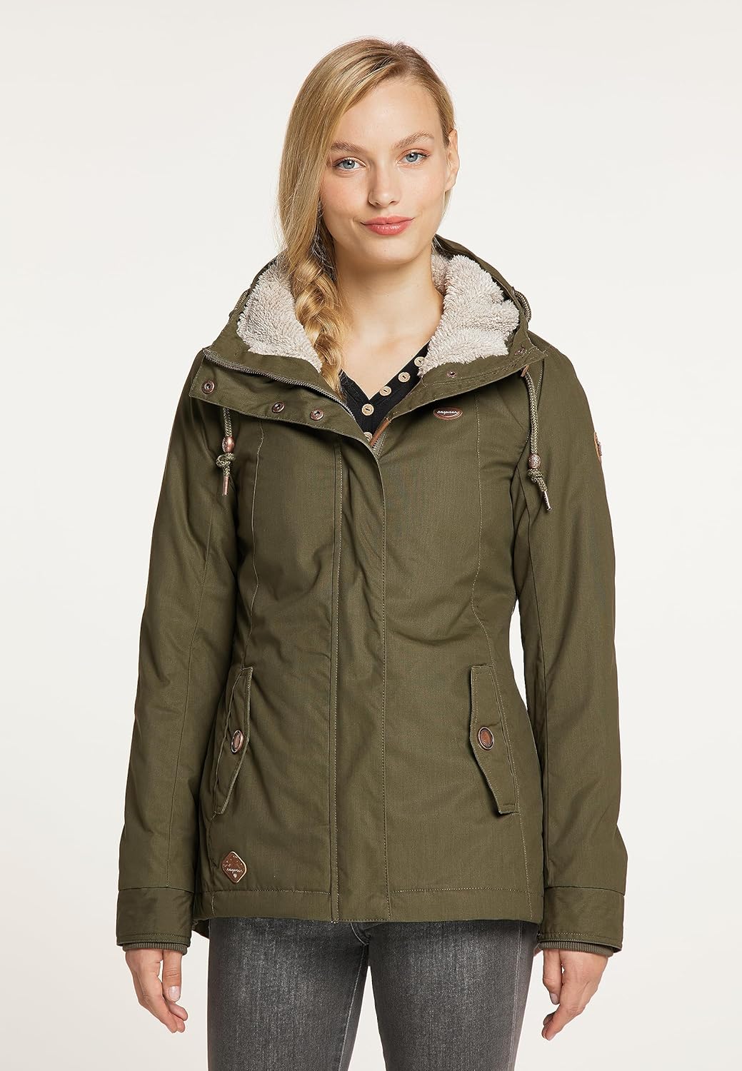 Ragwear MONADE Damen Jacke S OLIVE, S OLIVE
