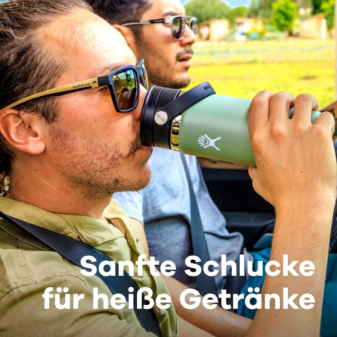 HYDRO FLASK - Coffee Flask 591 ml (20 oz) - Vakuumisolierter Edelstahl-Thermos - Auslaufsicher Flex-