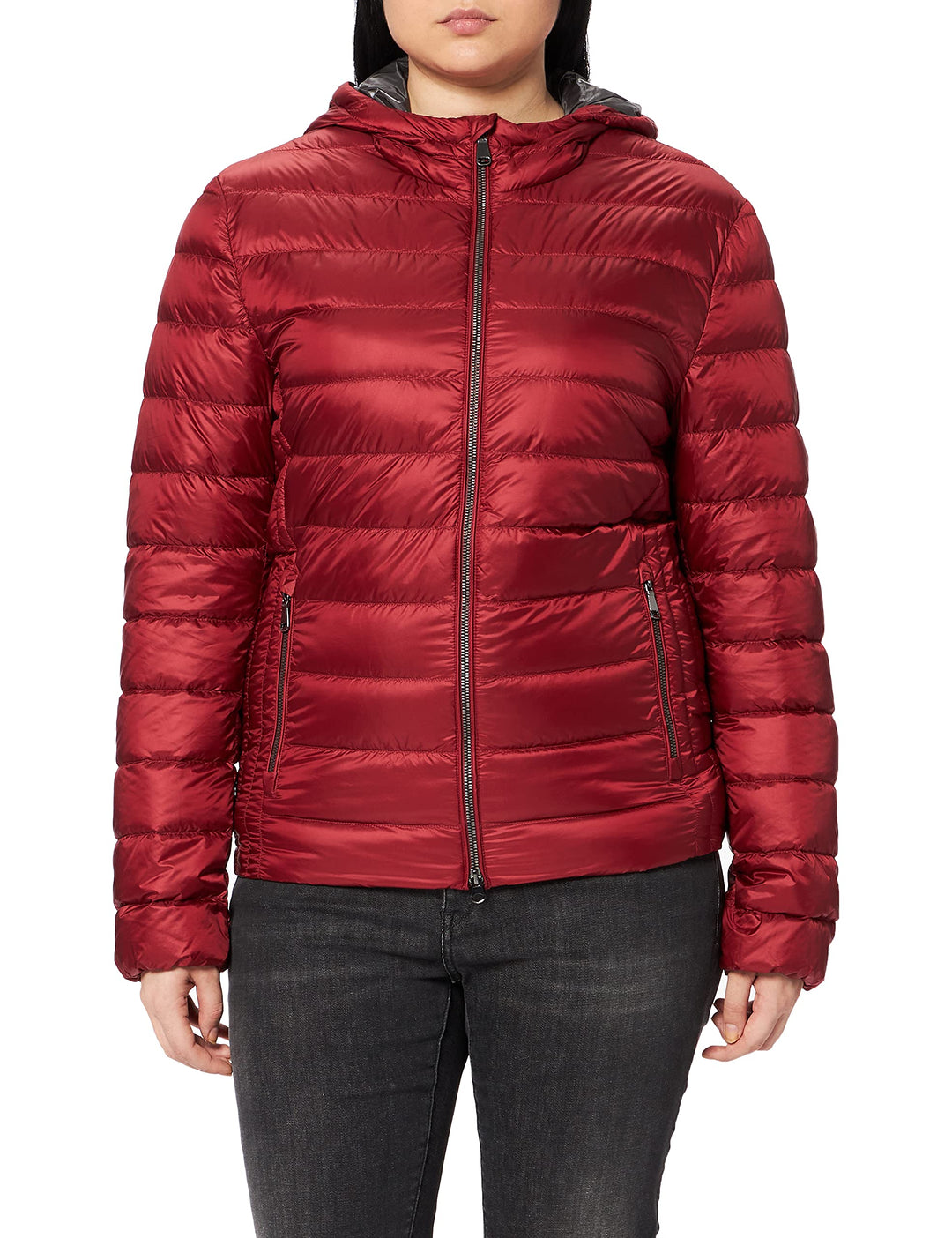 Geox M DERECK Herren Daunenjacke 48 Red Dahlia, 48 Red Dahlia