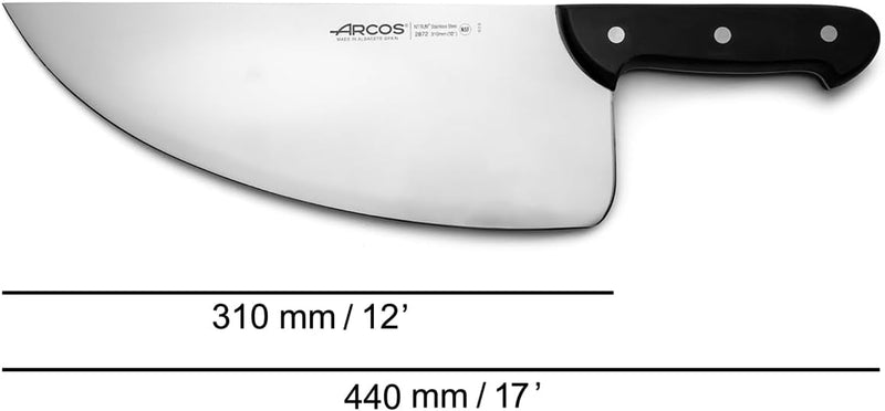 Arcos Serie Universal - Fischhändler Messer - Klinge Nitrum Edelstahl 320 mm - HandGriff Polyoxymeth