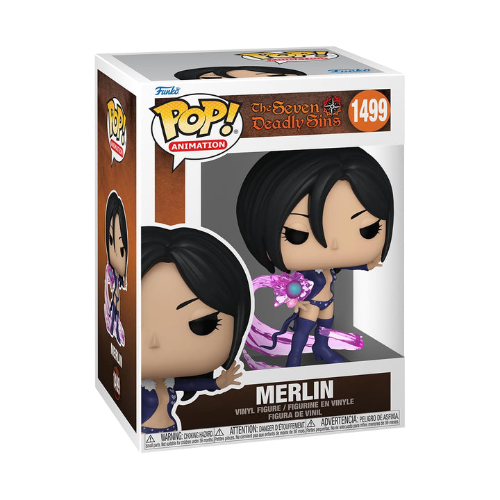 Funko POP! Animation: Sieben Todsünden - Merlin - Sammelfigur aus Vinyl - Offizielle Merchandise - S