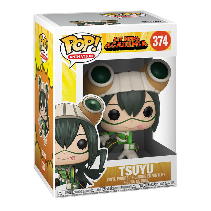 Funko Pop! Vinyl: Animation: My Hero Academia (MHA) W2: Tsuyuui - Tsu - Froppyyu - Vinyl-Sammelfigur