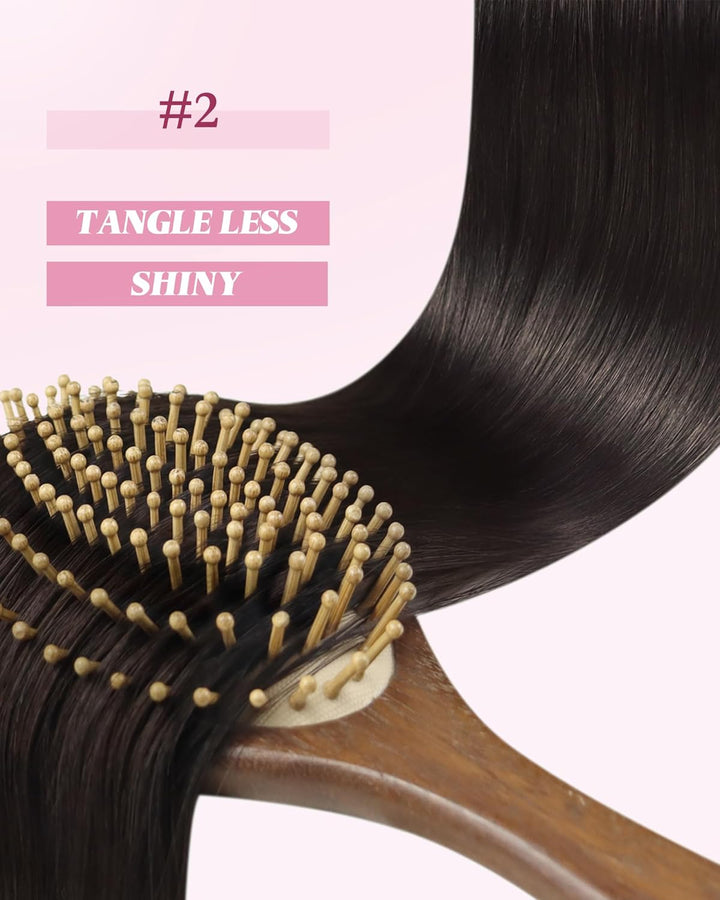 YoungSee Extensions Echthaar Microring Braun 60cm Microring Extensions Echthaar Braun Micro Loop Ext