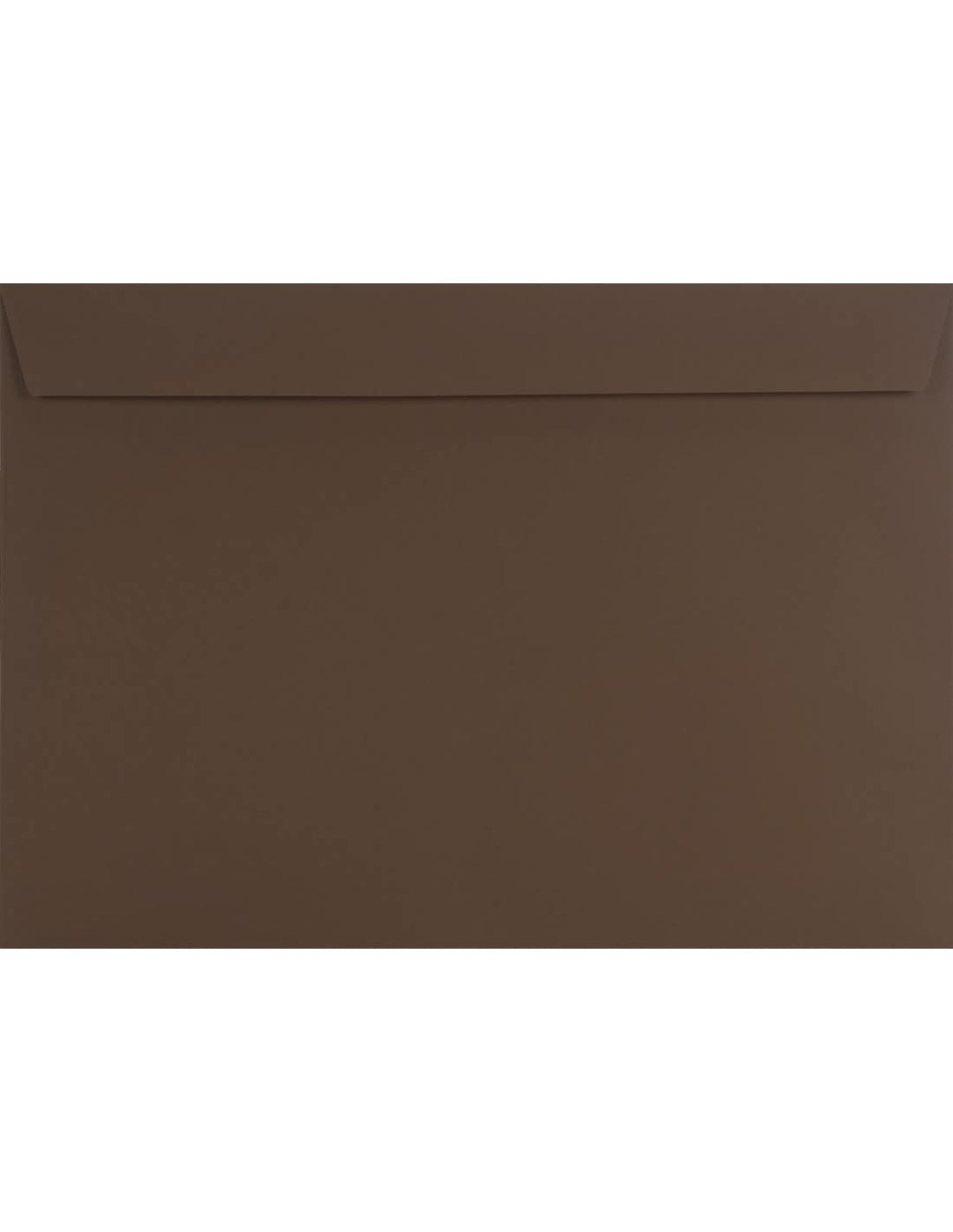 Netuno 200 Briefumschläge Braun DIN C4 229 x 324 mm gerade Klappe haftklebend Brief-Umschläge gross