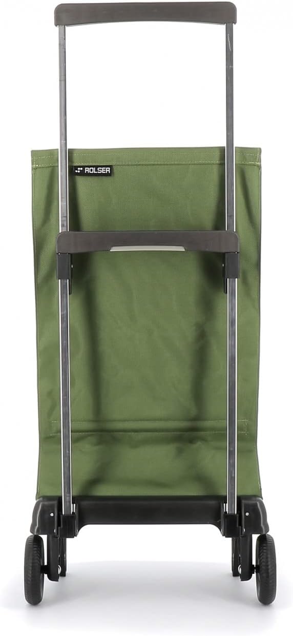 Klappbarer Einkaufstrolley Rolser Plegamatic MF 2 Räder - Kaki, Kaki