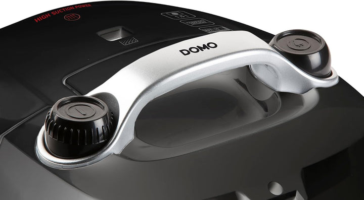 DOMO DO1033S Staubsauger mit Beutel - Inklusive Bodendüse, Fugendüse mit Staubbürste und 1 Staubbeut