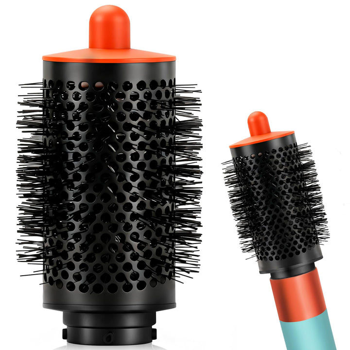 Grosse runde Volumenbürste für Dyson Airwrap Aufsätze, verbesserte Volumenaufsatzbürste für flaches