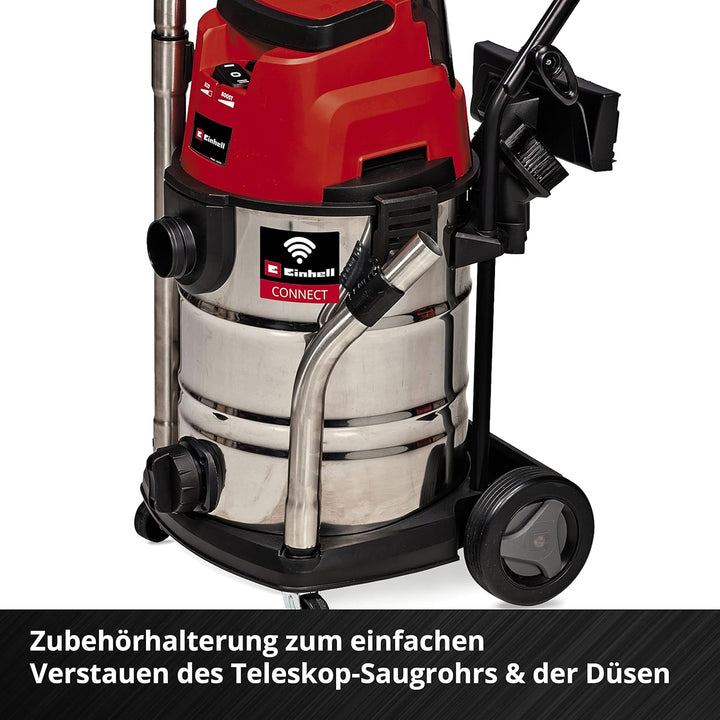 Einhell Professional Akku-Nass-Trockensauger TP-VC 36/30 S Auto Power X-Change (18V, Auto-Start Konn