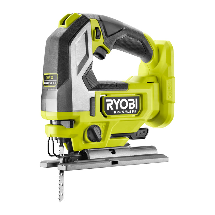 RYOBI 18 V ONE+ Brushless Akku-Stichsäge RJS18BL-0, 25 mm Hublänge, Pendelhub, ohne Akku und Ladeger