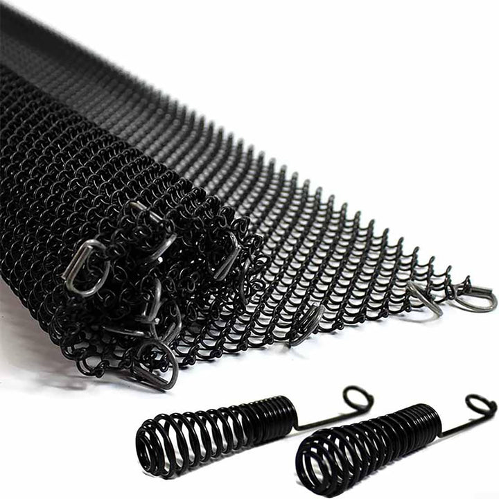 Kamin-Netzvorhang, hitzebeständig, Netzstoff, Kamingitter Vorhang, Metall, Kamin, Standtor, 61 x 55,