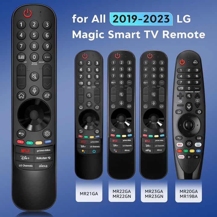 Voice Magic Fernbedienung für LG Fernseher, Ersatz für LG Original Remote MR20GA MR21GA MR22GA MR23G