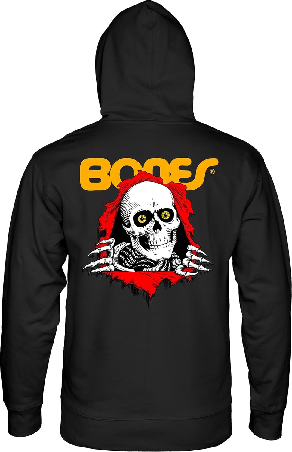 Powell - Peralta Ripper Kapuzenpullover, mittelschwer Schwarz M, Schwarz M