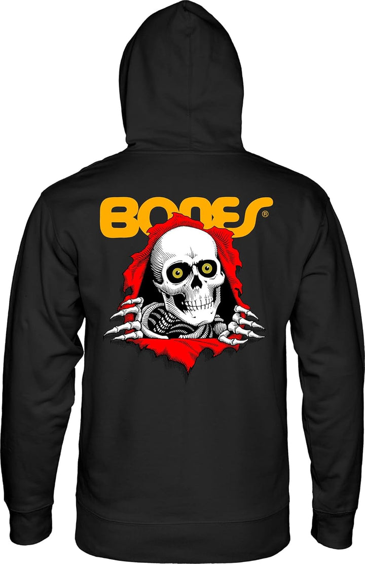 Powell - Peralta Ripper Kapuzenpullover, mittelschwer Schwarz M, Schwarz M