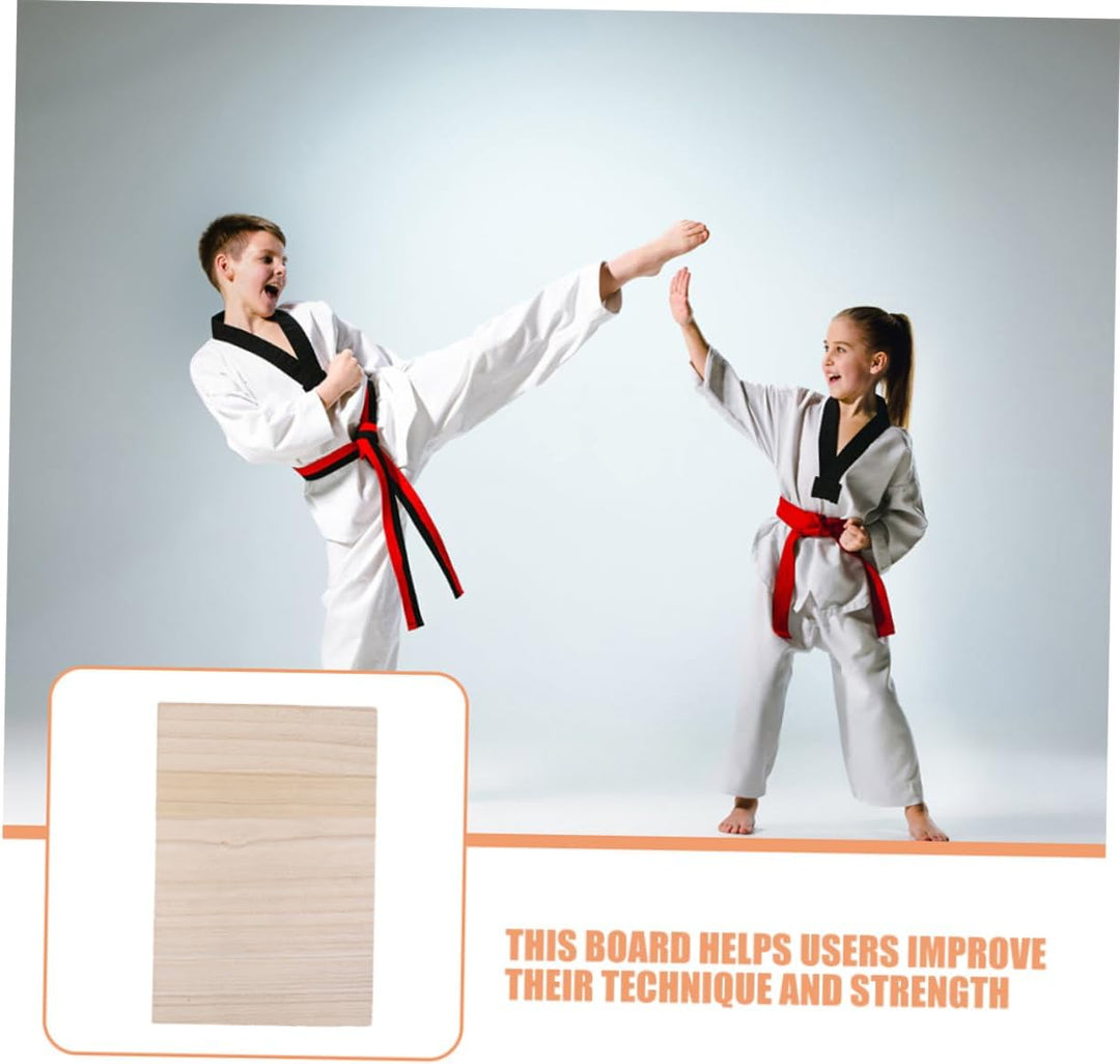 Kisangel 6 Wiederverwendbare Taekwondo Trainingsbretter für Erwachsene und Kinder Robustes Stanzbret