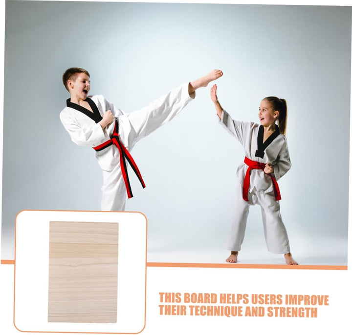 Kisangel 6 Wiederverwendbare Taekwondo Trainingsbretter für Erwachsene und Kinder Robustes Stanzbret