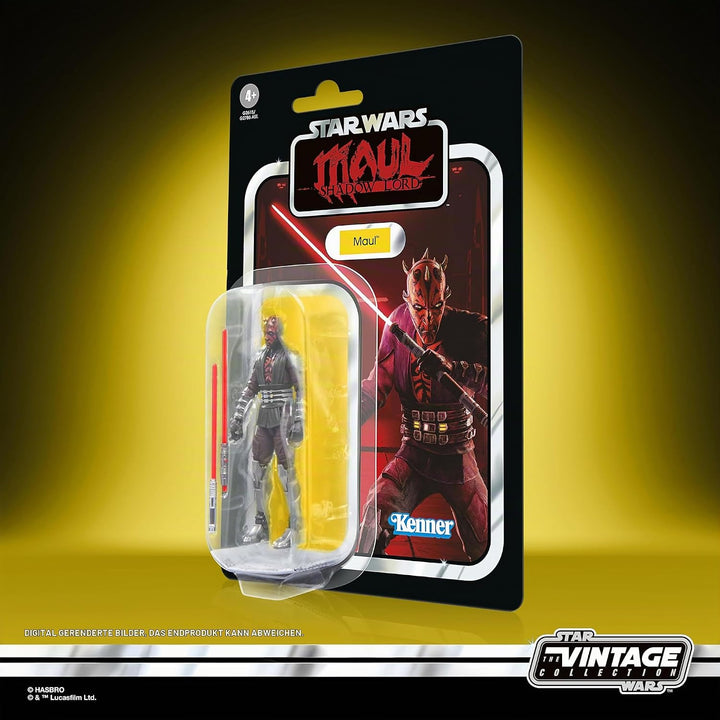 Star Wars The Vintage Collection Maul, Action-Figur zum Sammeln zu Maul − Shadow Lord (9,5 cm)