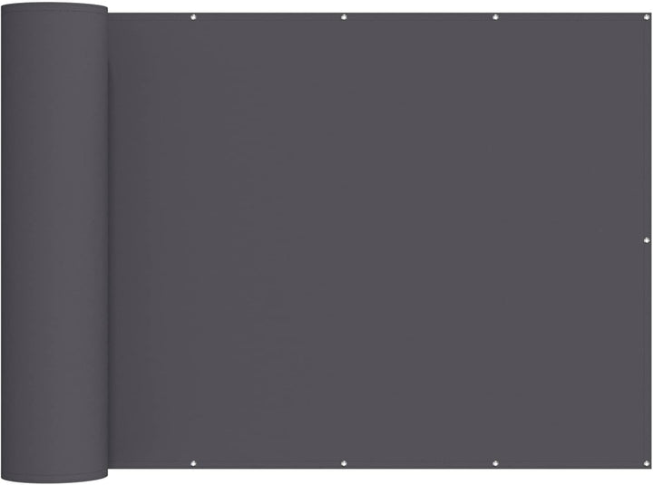 vidaXL Balkon Sichtschutz 180 x 500 cm Stoff mit PU-Beschichtung, Balkon Sichtschutz, Outdoor Privat