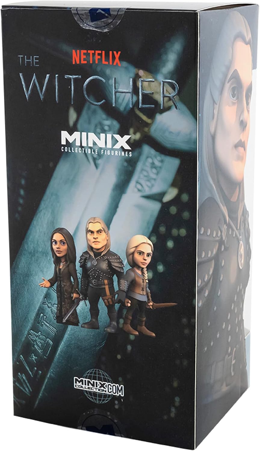 MINIX Collectible Figurines, Figur: The Witcher – Geralt, 12 cm Sammelfigur, Ab 17+ Jahren, Deutsch