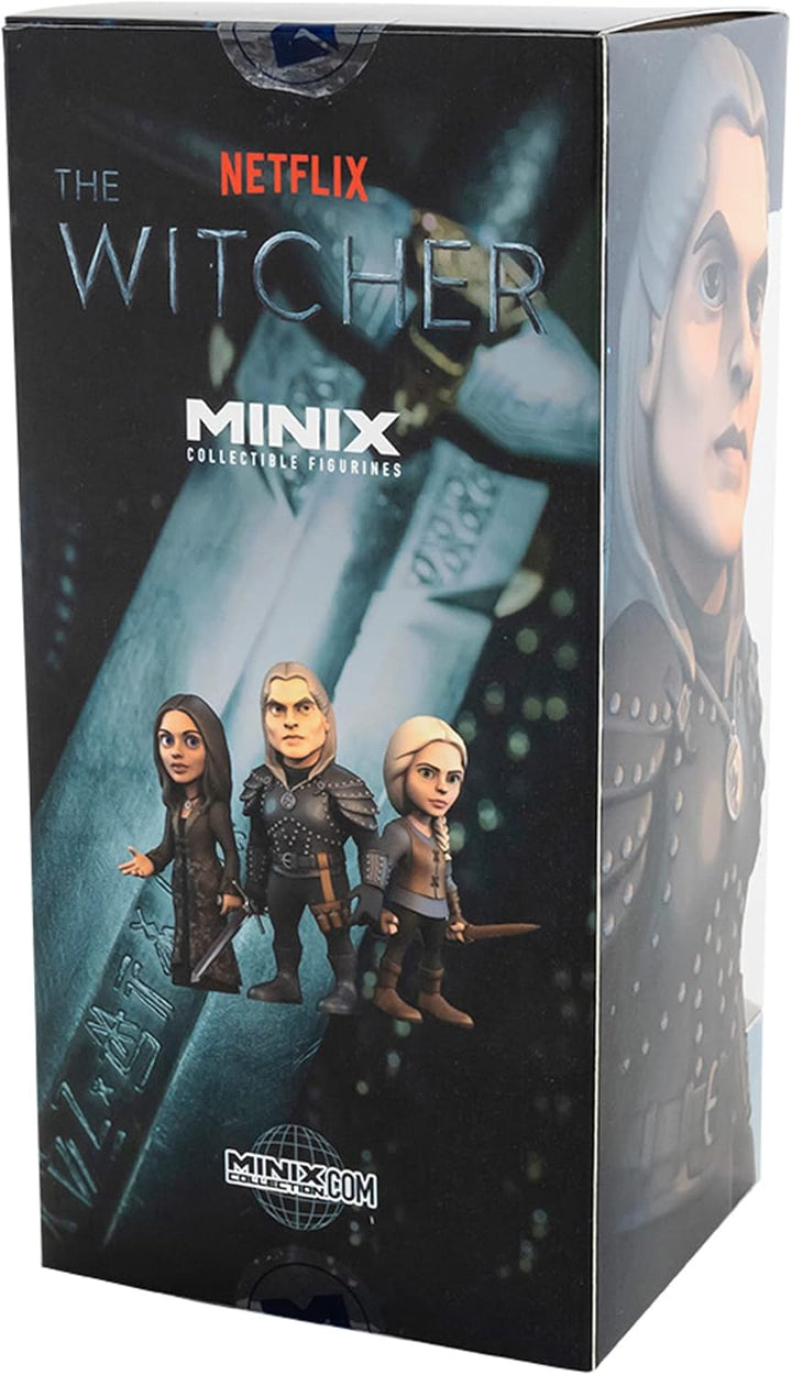 MINIX Collectible Figurines, Figur: The Witcher – Geralt, 12 cm Sammelfigur, Ab 17+ Jahren, Deutsch
