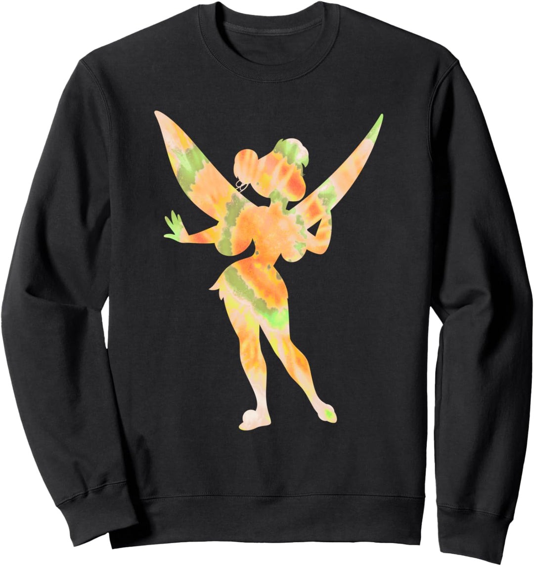 Disney Peter Pan Tinker Bell Pose 90s Tie Dye Sweatshirt