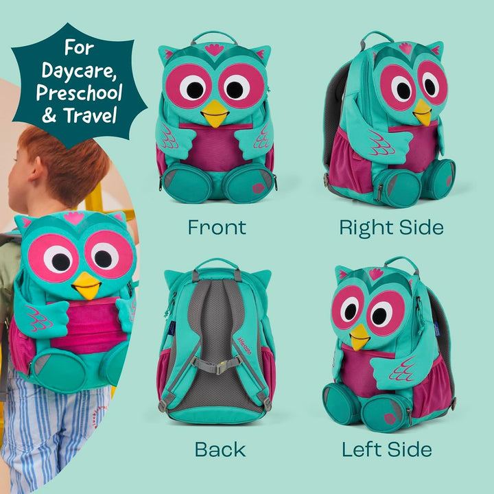 Affenzahn Kinderrucksack Grosser Freund | Kindergartenrucksack für Kinder von 3 bis 5 Jahren mit fun