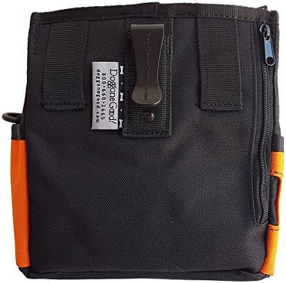 Doggone Good Rapid Rewards Deluxe Dog Training Bag with Belt with belt Orange, with belt Orange