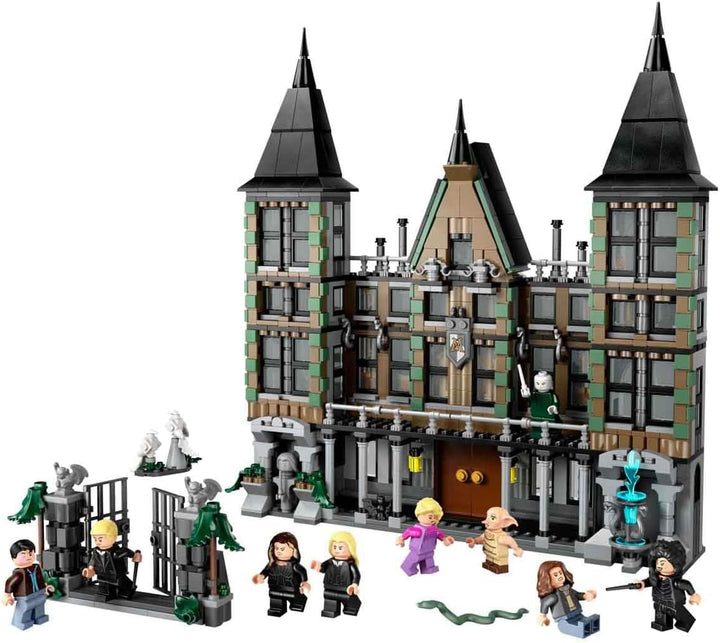 LEGO Harry Potter Landsitz der Familie Malfoy, Fantasy Spielzeug zum Sammeln und Ausstellen, Geschen