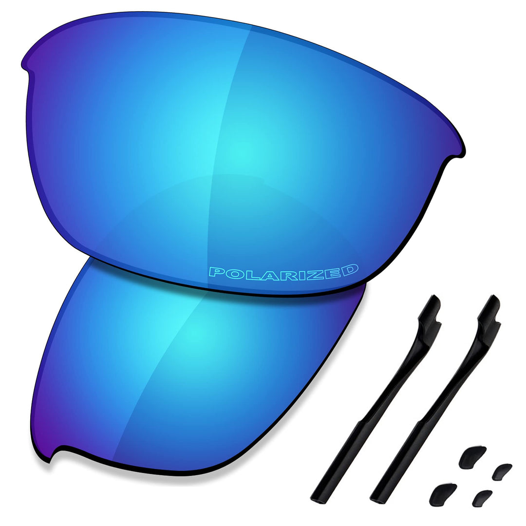 Saucer Premium-Ersatzgläser und Gummi-Kits für Oakley Half Jacket 2.0 OO9144 Sonnenbrillen High Defi