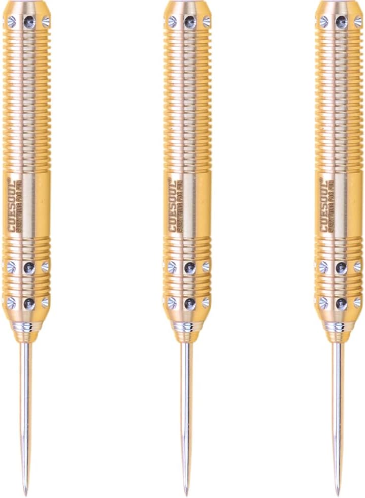 CUESOUL Dragon Deluxe Messing Steel Dartpfeile, 21 Gramm J2107 23 Gramm, J2107 23 Gramm