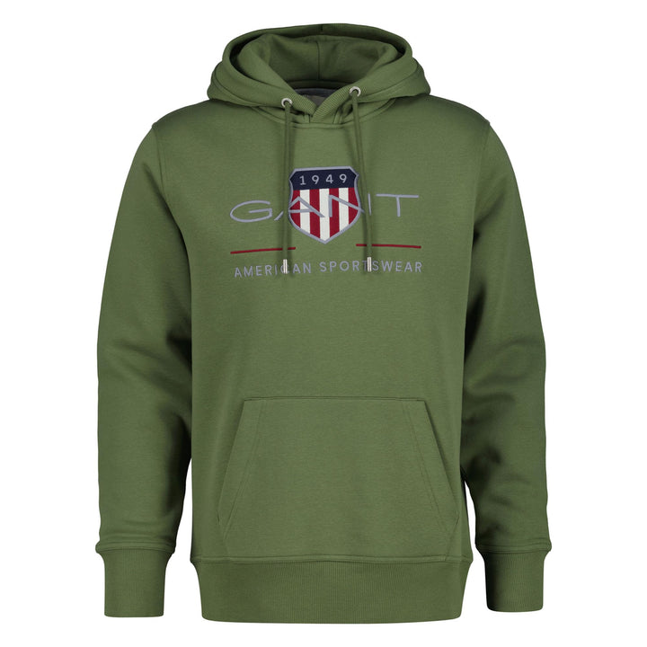 Gant Herren Reg Archive Shield Hoodie Kapuzenpullover S Dry Herb Green, S Dry Herb Green