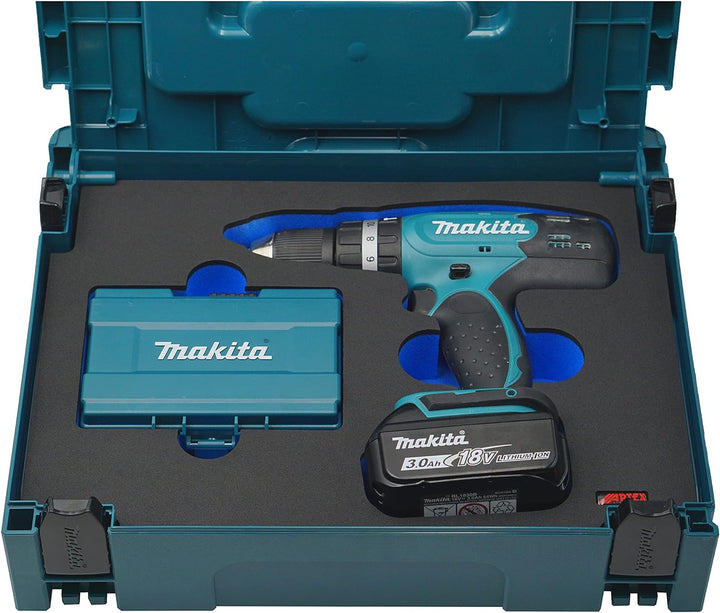 APTEX Schaumeinlage passend für Makita Akku-Schlagbohrschrauber DHP 453 für MakPac Gr. 1-3