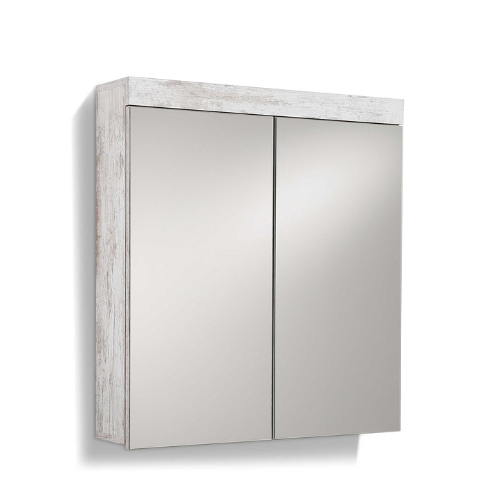 trendteam smart living - Spiegelschrank Spiegel - Badezimmer - Cancun - Aufbaumass (BxHxT) 72 x 79 x