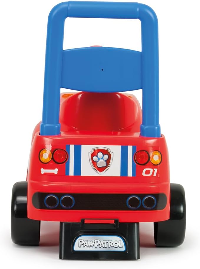 Rutscher mit Hupe für Kinder ab 1 Jahr Pushtoy Racing Car Paw Patrol Chase + Marshall Lenkrad + Hupe