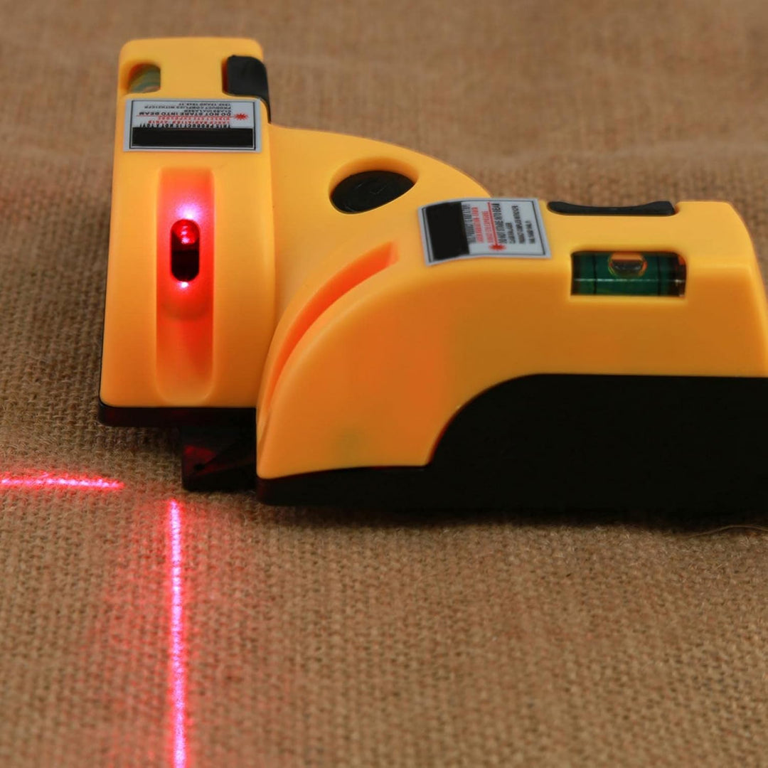 Winkellaser (mit Wasserwaage), Bodenlaser-Nivelliergerät, 90°-Fliesenlaser (mit Vertikallaser), geei
