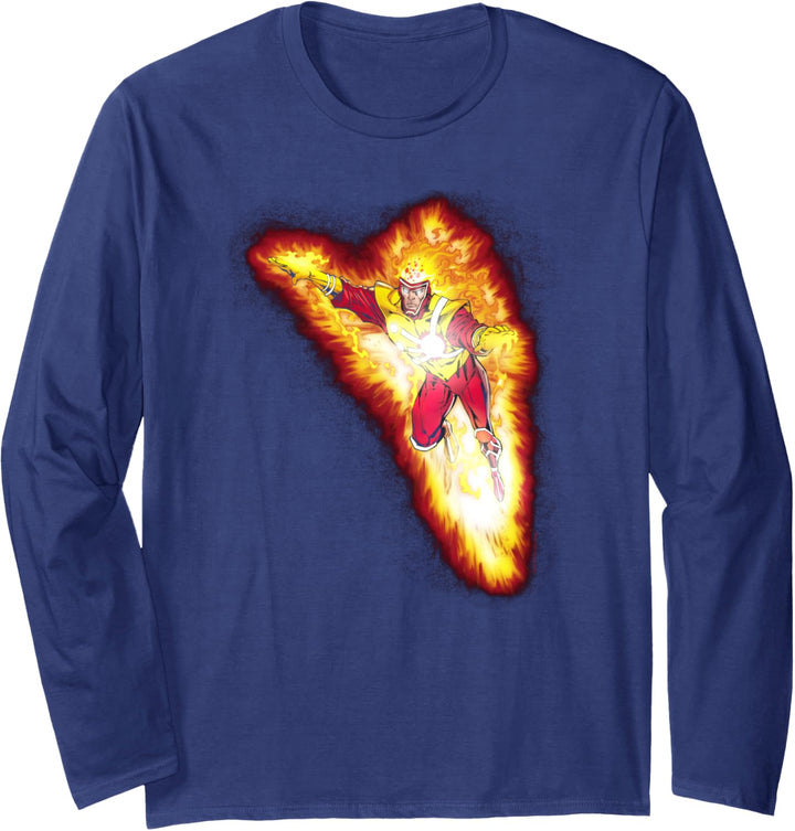 Justice League Firestorm Blaze Langarmshirt