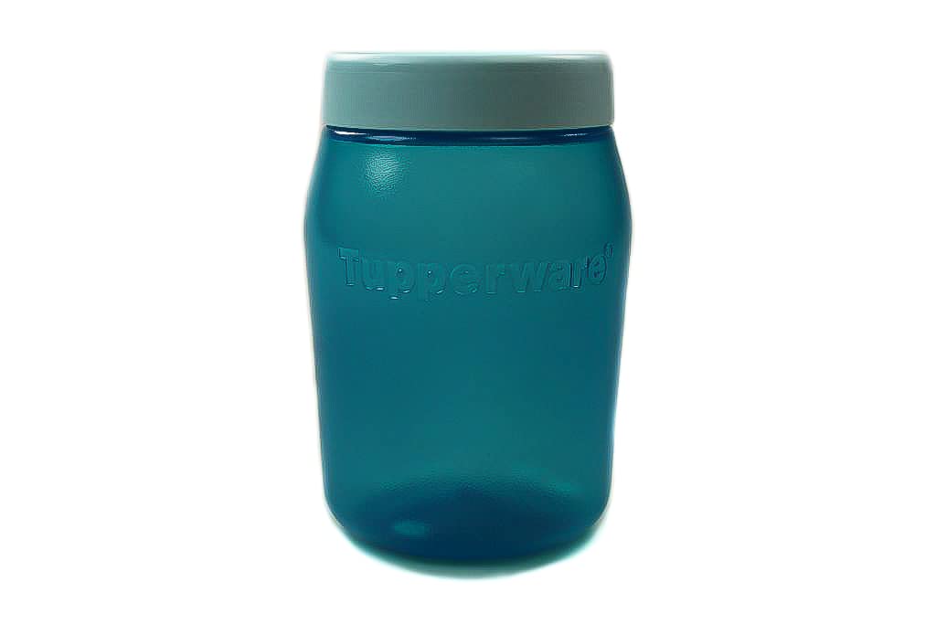 Tupperware to Go Gefäss 1,5 L türkis Wasser Milch Saft Kanne
