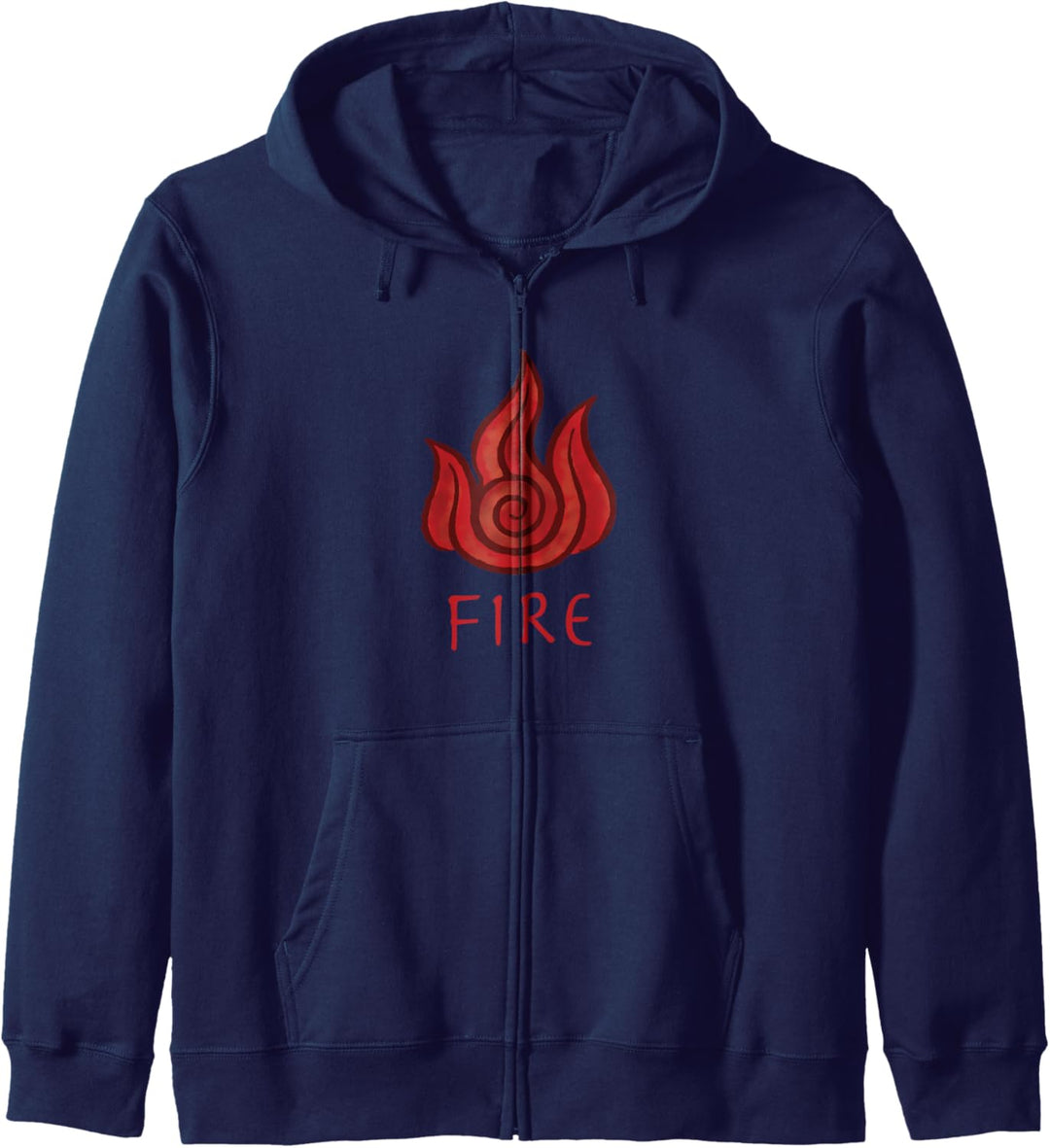 Avatar: The Last Airbender Fire Element Symbol Kapuzenjacke